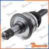 Demi-Arbre de Transmission ATM arrière gauche pour BMW | NPW-BM-223, 33207566077